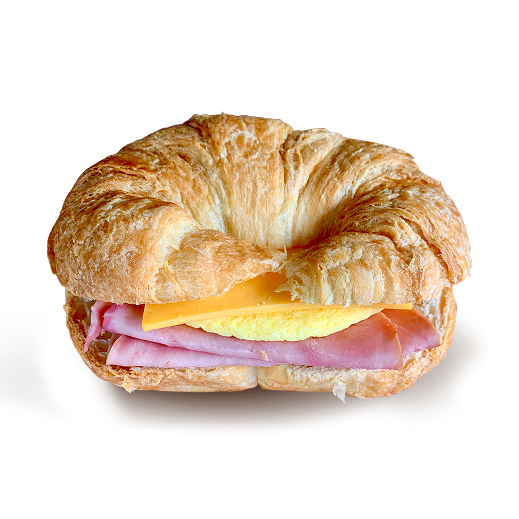 #3 Ham, Egg and Cheese Croissant Sandwich