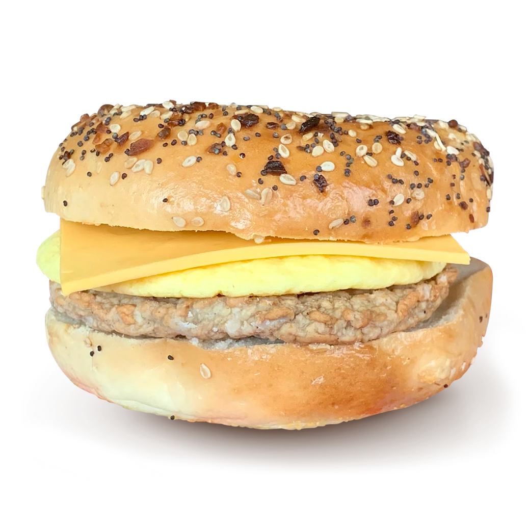#2 Sausage, Egg and Cheese Bagel Sandwich