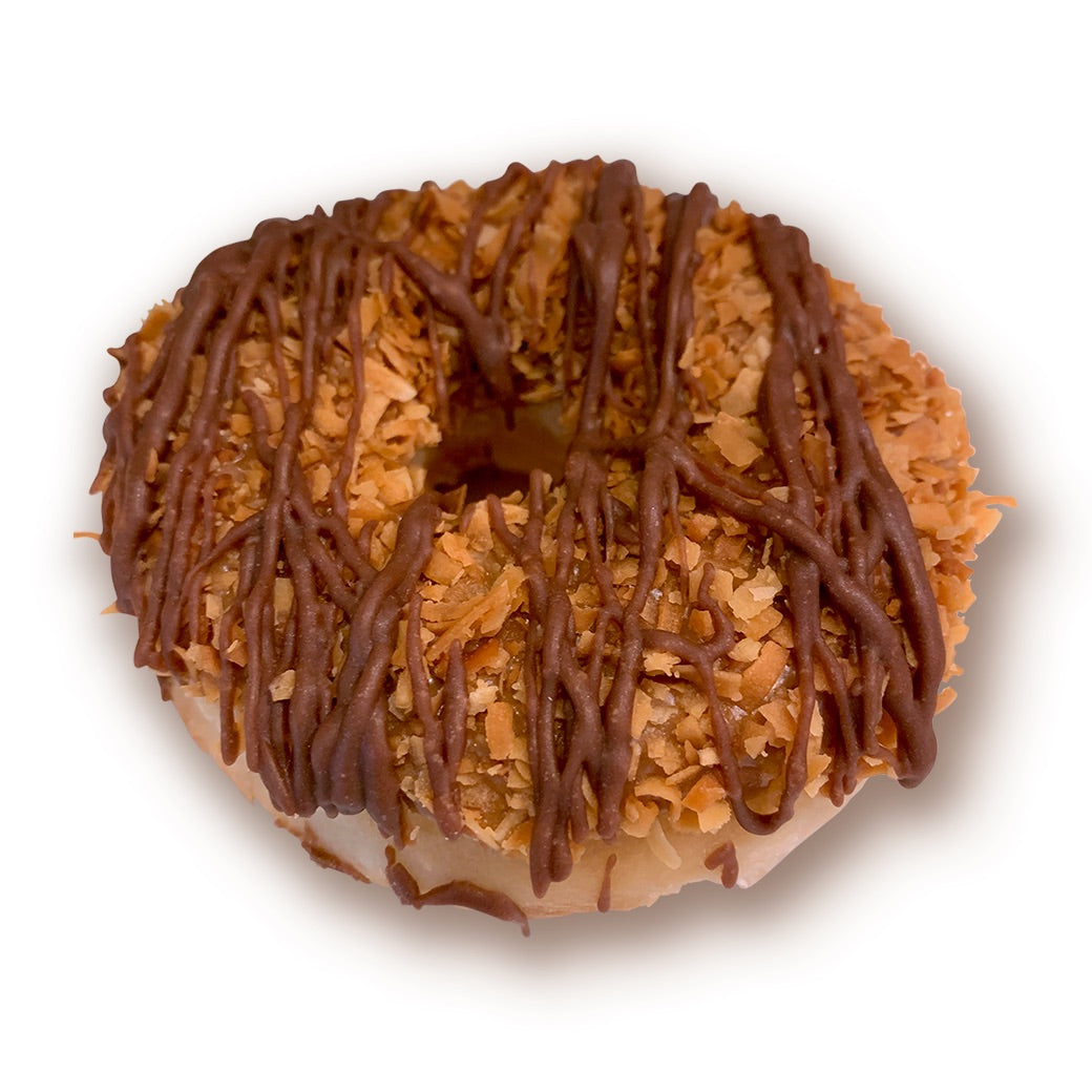 —- Samoas Donuts —- (Set of 4)