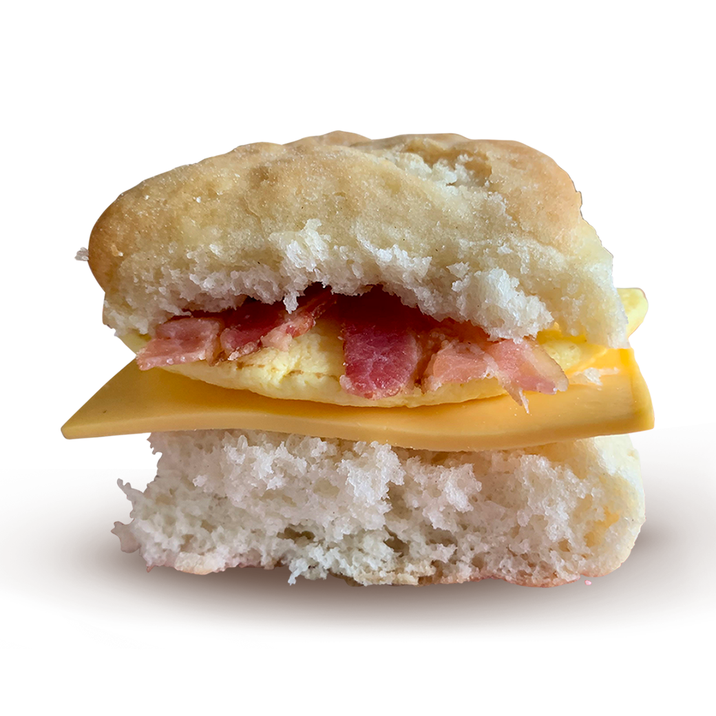 #1 Bacon, Egg and Cheese Biscuit Sandwich