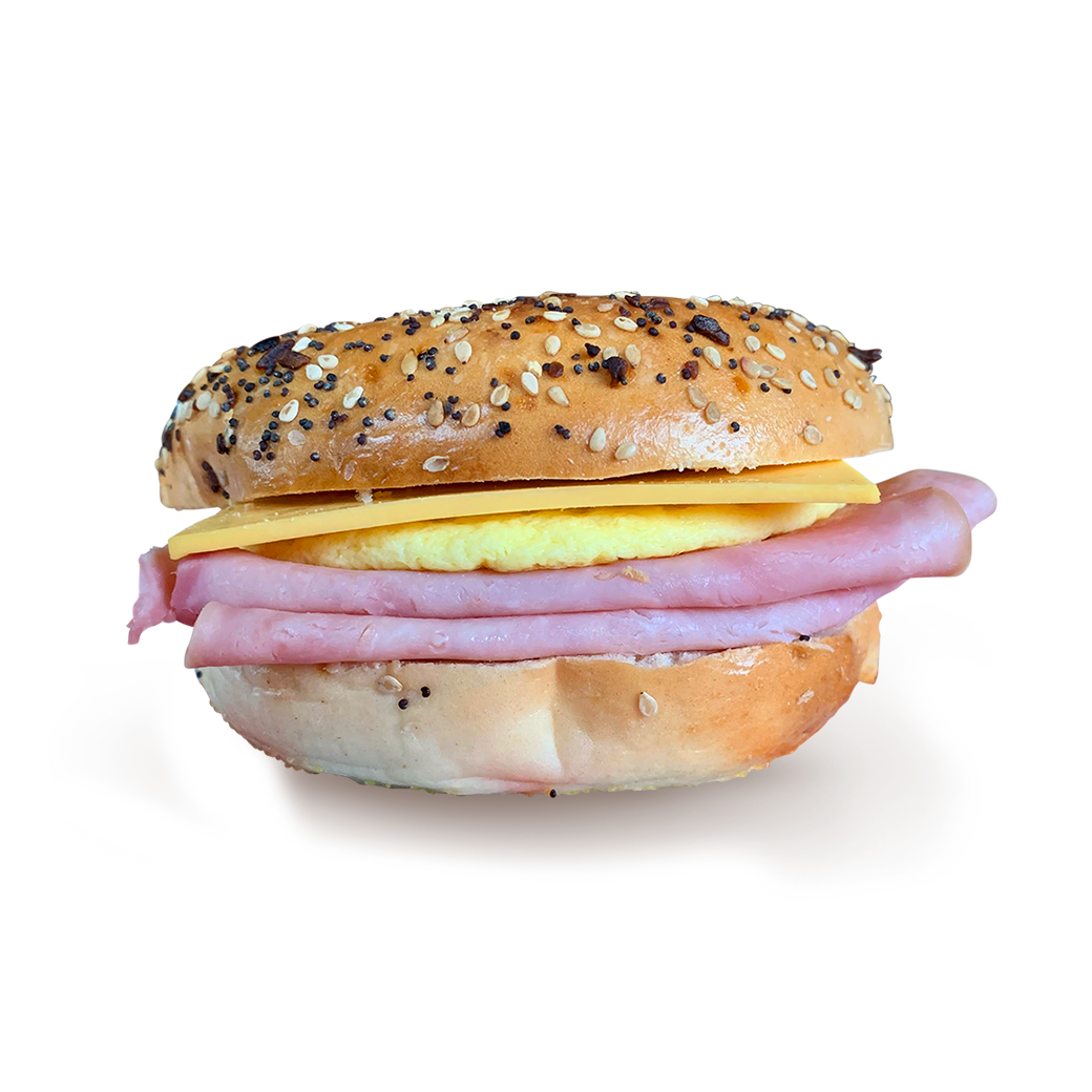 #2 Ham, Egg and Cheese Bagel Sandwich